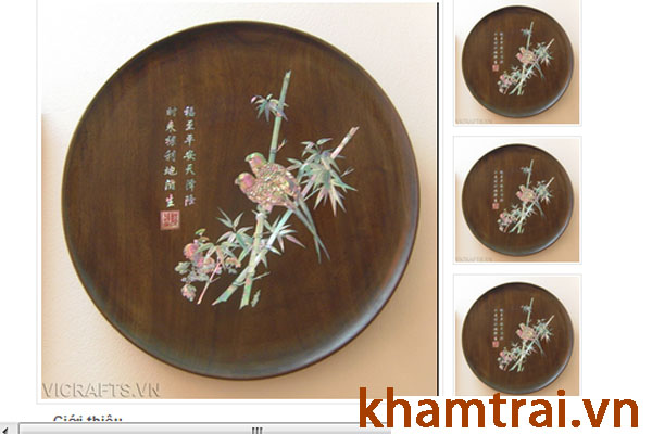 Đĩa khảm trai