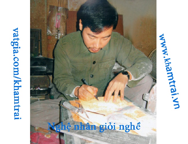 Nghệ nhân khảm trai